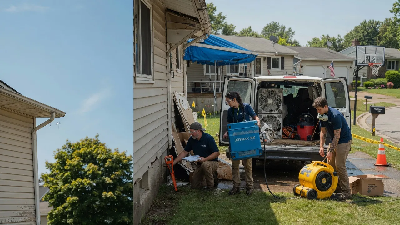Ceiling Leak Cleanup in Saint Marys City, MD near me
