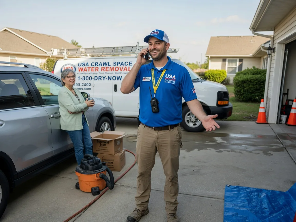 Crawl Space Water Removal Saint Marys City, MD FAQs